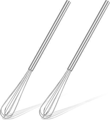 Hecila Mini Whisk Stainless Steel Mixer Compact Small Whisks