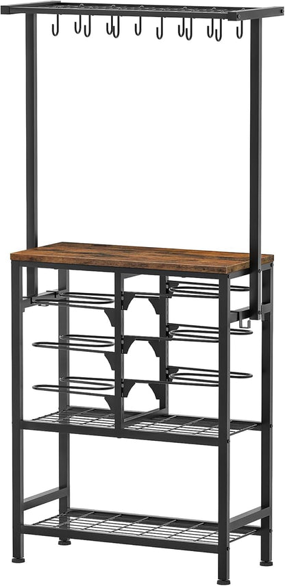 CHOEZON Pots and Pans Organizer Rack, Kitchen Bakers Rack, Kitchen Island Table