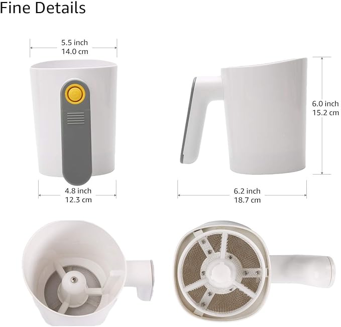 Battery Operated Electric Flour Sifter