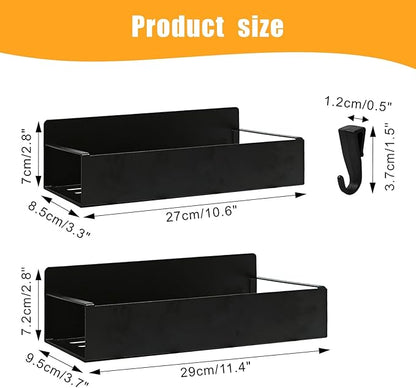 4 Pcs Magnetic Aerosol Spray Can Holder, Steel Magnet Spray Toolbox Bottle Holder Rack Mechanic Paint Can Organizer Tool Box Storage Rack for Garage Home Workspace