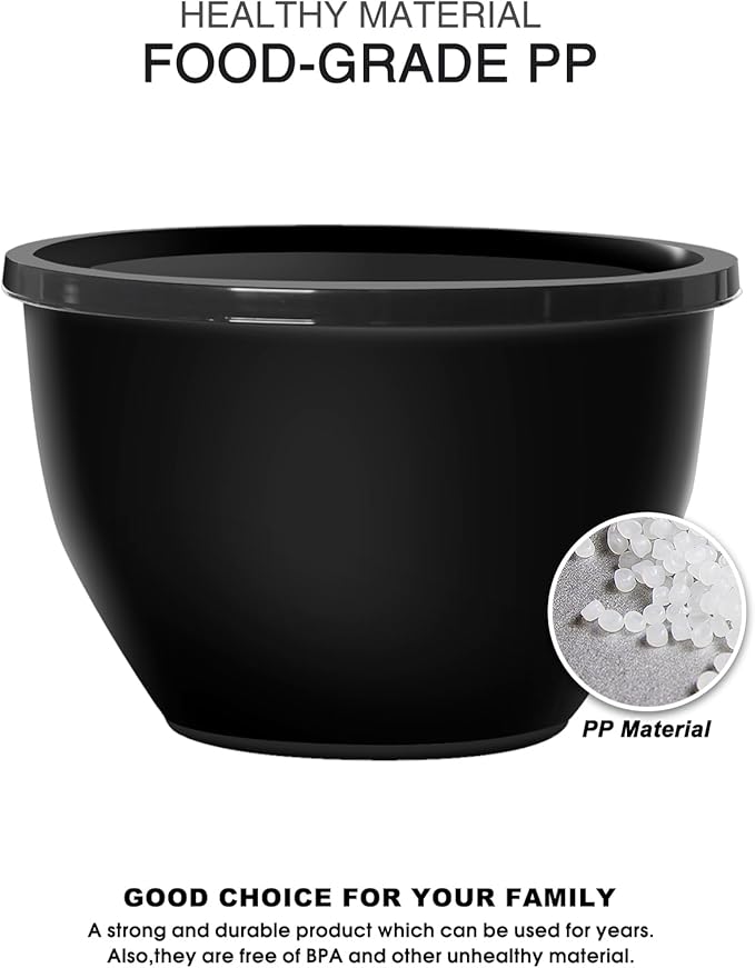 Greentainer Plastic Mixing Bowls