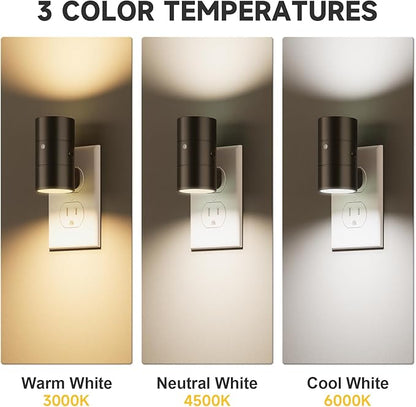 NIORSUN Night Lights Plug into Wall, Dimmable