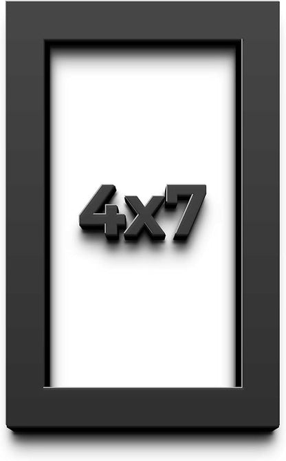 4x7 Black Shadow Box Frame