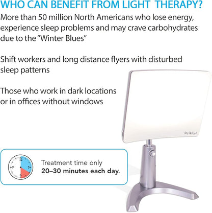 Carex Day-Light Classic Plus Sunlight Therapy Lamp