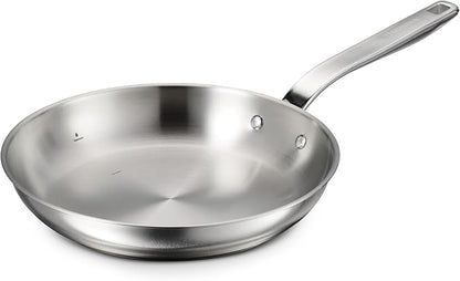 Tramontina Tempo Tri-Ply Base Stainless Steel 10-Inch Frying Pan,