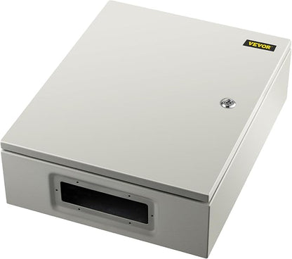 VEVOR NEMA Steel Enclosure, IP66 Waterproof & Dustproof, Outdoor/Indoor