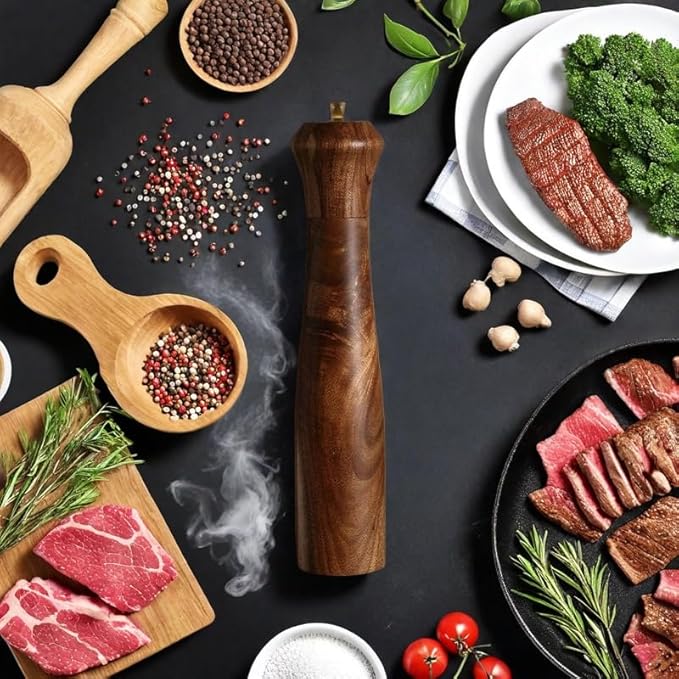 Wooden Pepper Grinder Pepper Mill
