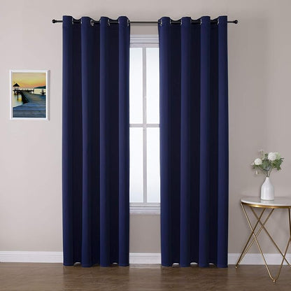ChrisDowa Grommet Blackout Curtains