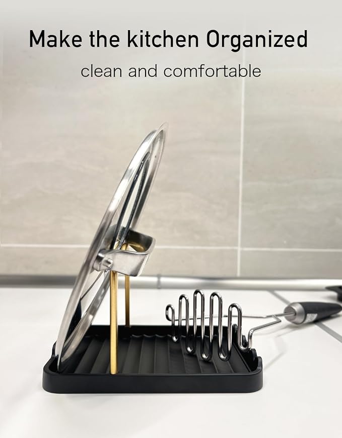Anti-Rust Metal Spoon Rest