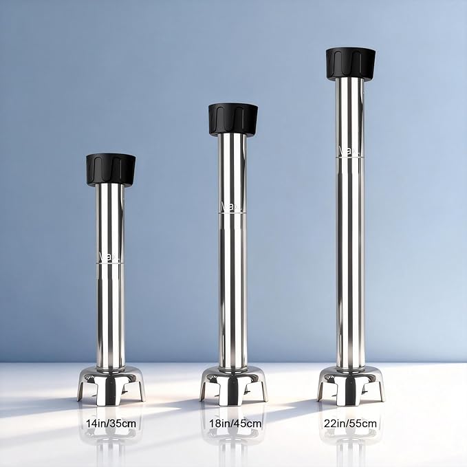VONCI 22inch Commercial Immersion Blender Detachable Shaft, 500W & 750W