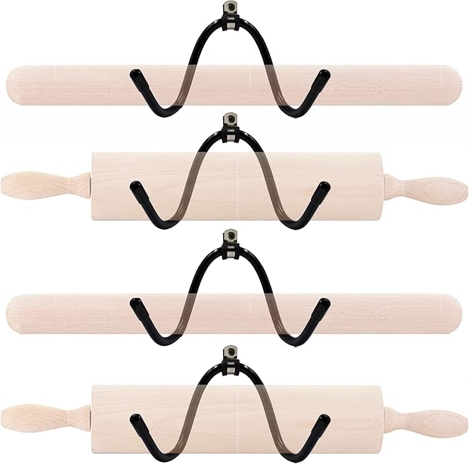 YYST Rolling Pin Holder Rolling Pin Display Rack Rolling Pin Storage