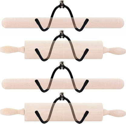 YYST Rolling Pin Holder Rolling Pin Display Rack Rolling Pin Storage