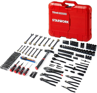 STARWORK TRUE MECHANIC 306-Piece Mechanics Tool Set and Socket Set,