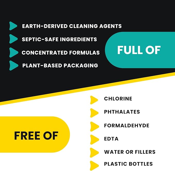 ELEMENT Dish Powder | Pre-Filled Refillable Shaker with Grease-Fighting Dish Soap | Liquidless, Plastic-Free | No Harsh Chemicals (Citrus + Vanilla, 16 OZ in Refillable Shaker)