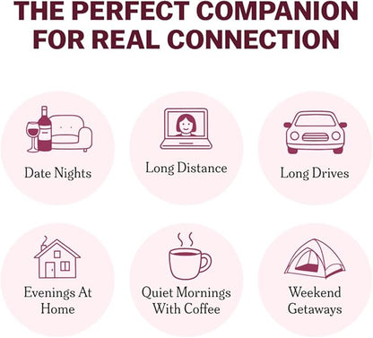 TALES 150 Conversation Starter Cards, Couples Edition, Perfect for Couples Games for Adults, Date Night Ideas, Gifts, Anniversaries, and Quality Time Together, Prompts for Deeper Connection