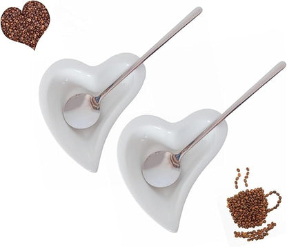 Coffee & Tea Spoon and Rest Set