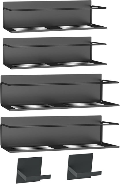 Magnetic Spice Rack For Refrigerator, Magnetic Fridge Shelf For Kitchen