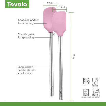 Tovolo Flex Core Silicone Spatula Spoonula Set of 2