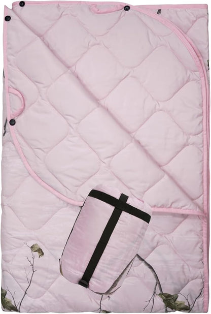 Poncho Liner Military Blanket Outdoor Camping Blankets for Travel, Beach, Grass, Picnic, Car Emergency, Outdoor, Survival