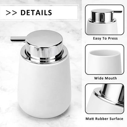 Soap Foaming Dispenser Ceramic