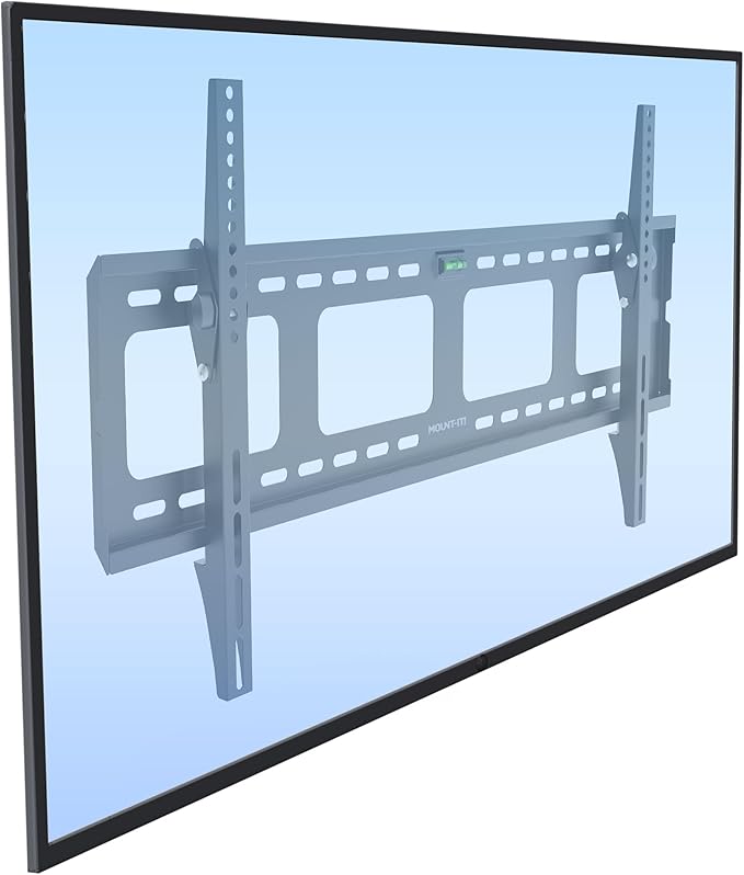 Mount-It! Low-Profile Tilt TV Wall Mount | Ultra-Slim Bracket