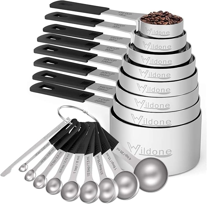 Measuring Cups & Spoons Set of 18