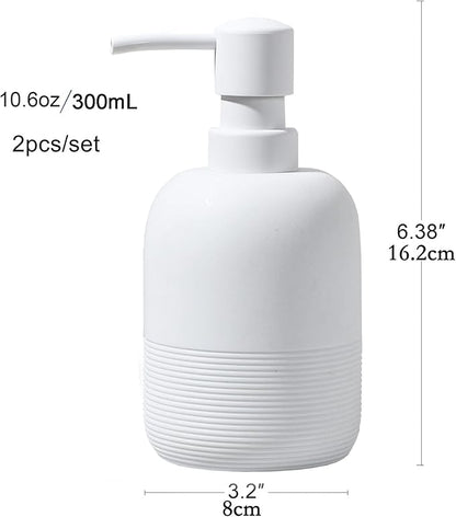 GalDal White Soap Lotion Dispenser
