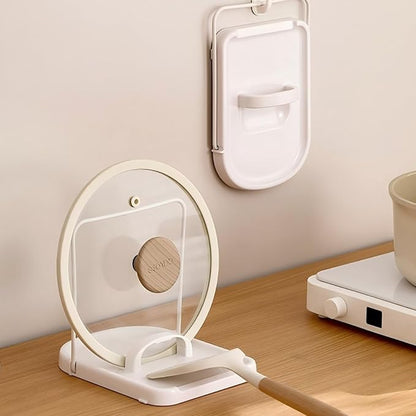 Foldable Pot Lid Holder & Spoon Rest
