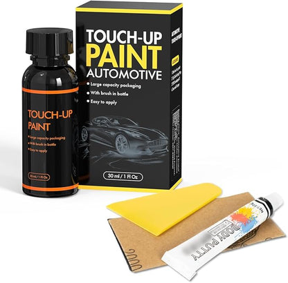 PWQ Pearl White Touch Up Paint for Dodge, DIY Car Paint Scratch Repair Kit, Automotive Paints, Quick & Easy Fix Scratch Repair for RAM 1500/2500/3500/4500/5500