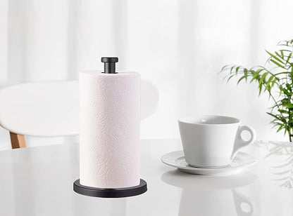 Black Standing Paper Towel Holder