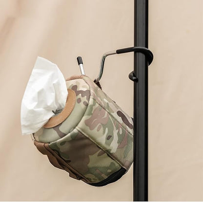 4PCs Garage Shelving Storage and Outdoor Camping Lantern Hooks, Non-Slip Bird Feeder and Kitchen Shelving Pole Hooks