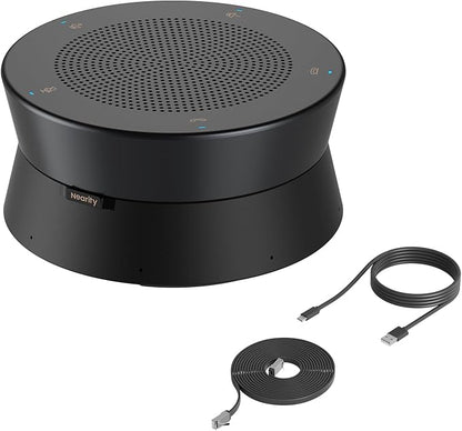 Nearity A21S Zoom Certified Conference Speaker and Microphone, Speakerphone w/8