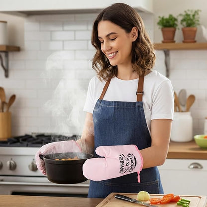 Leinuosen 8 Pcs Kitchen Towels and Oven Mitts Sets Pot Holders Dishcloths Set