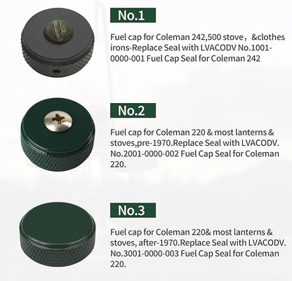 Filler Cap Lantern, Compatible with Replacement Parts for Coleman Lanterns and Stoves – Brass Construction, Model 3000000454