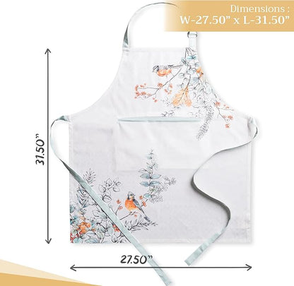 Maison d' Hermine 100% Cotton Apron
