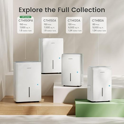Waykar 5000 Sq.Ft 2025 Energy Star Dehumidifier
