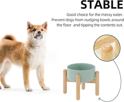 Ceramic 6.1inch Raised Dog Bowl