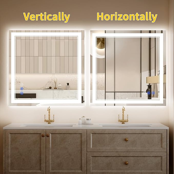 36"x36" LED Bathroom Mirror