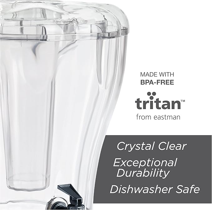 Buddeez 3.5 Gallon Clear Drink Dispenser