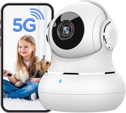litokam 5MP Indoor Security Camera, 5G/2.4G WiFi Home Security Cameras