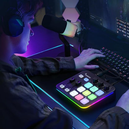 MAONO Gaming Audio Mixer, Audio Interface