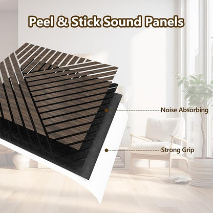 ARMURO 4 Packs Acoustic Wall Panels