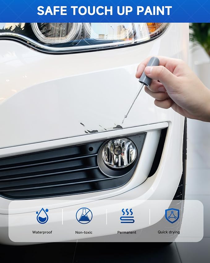 Touch Up Paint for BMW, Titan Silver(354) Exact Match Touch Up Paint Car Scratch Repair (Titan Silver Metallic for 3/5 Series)