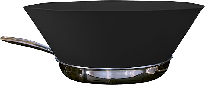 Frywall 12 - Black - Splatter Guard, as Seen on Shark Tank