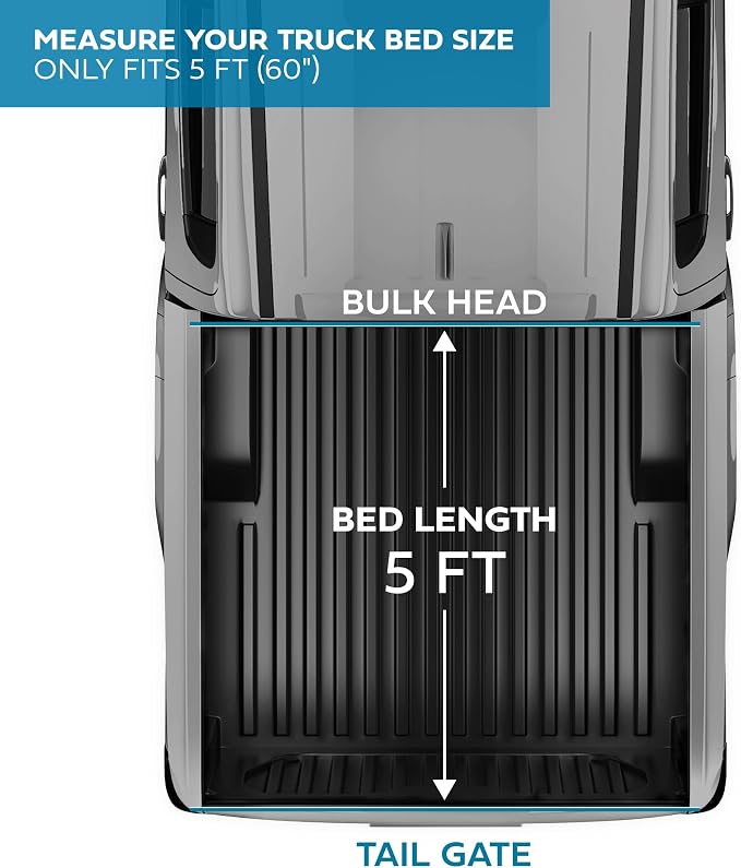 American Flag Tonneau Cover for Toyota Tacoma 2016-2023 Soft Roll Truck Bed Cover for TACOMAS with Short Bed 5’ with Deck Rail System All Weather Roll-Up for Toyota Tacoma Tonneau Cover