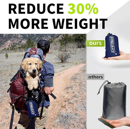 Frelaxy Tent Footprint, Waterproof Camping Tarp, Durable Tent Floor to Elevate Your Camping, Hiking, Backpacking, Hammock, Beach Experience