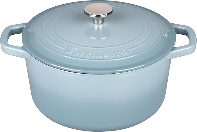 VORRINGARD Enameled Cast Iron Dutch Oven Pot