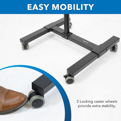 Mount-It! Mobile Projector and Laptop Stand, Rolling Cart