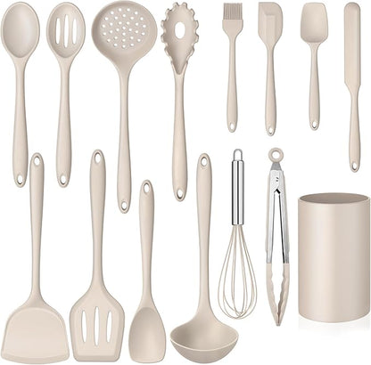 15-Piece Kitchen Cooking Utensils Set
