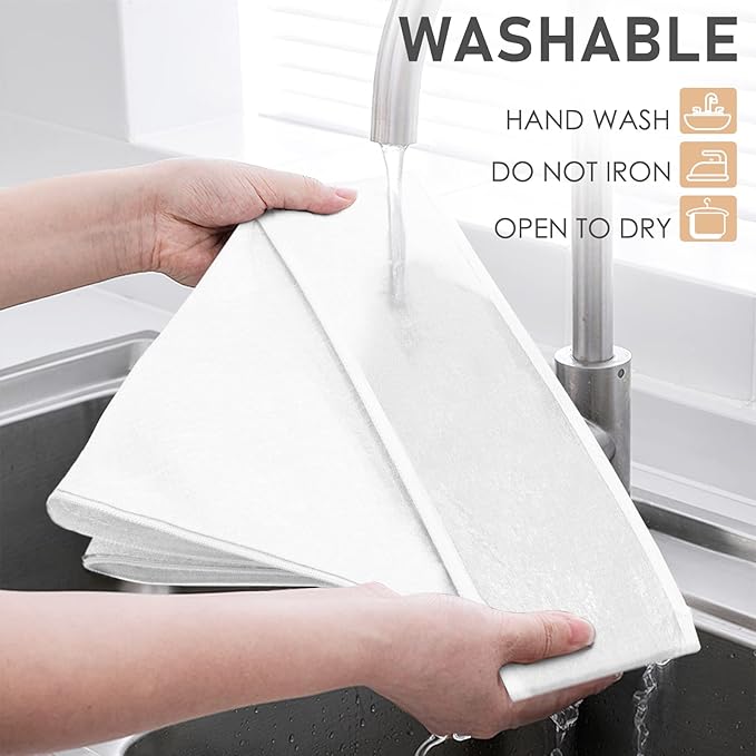 Criusia 3 Pack Sock Underwear Drawer Organizer Dividers, 64 Cell Fabric